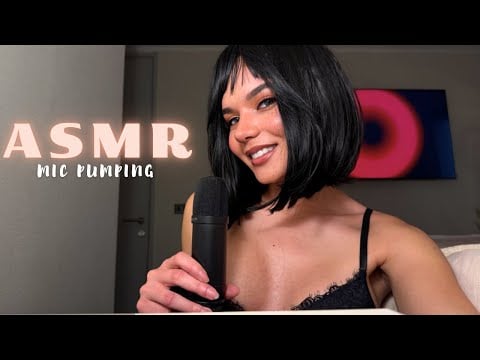 ASMR | Super Relaxing Mic Pumping | Ear Massage | Fast and Aggressive Mic Triggers