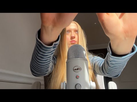 fast and agressive asmr hand movements