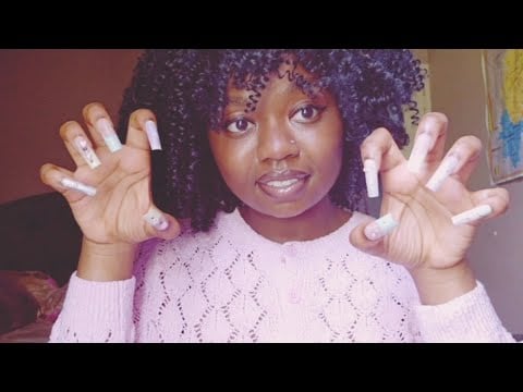 ASMR scratching your itch out (w long nails💅🏾)