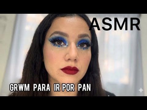 ASMR SEMI INAUDIBLE MAQUILLÁNDOME PARA SALIR POR PAN