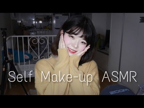 [한국어ASMR] 생얼주의_수다 떨면서 화장하기│셀프 메이크업 ASMR + 립스틱 추천│Makeup ASMR | 수다Asmr