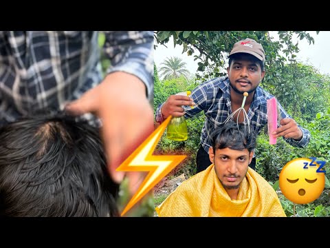 ASMR Haircut 💇‍♂️& Head Massage 💆