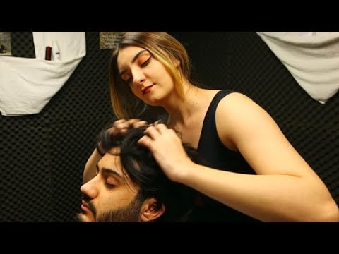 ASMR HEAD MASSAGE & SKIN SCRATCHING | Miss ECE