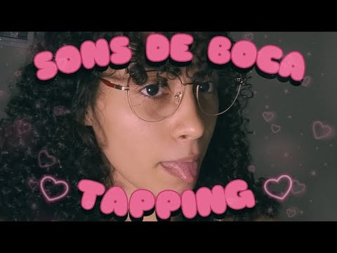 ASMR Para Você Mimir Bem Gostosinho • Sons de Boca + Tapping