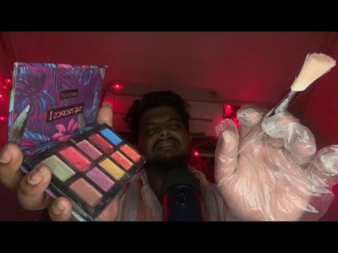 ASMR Spit Painting Makeup 💄