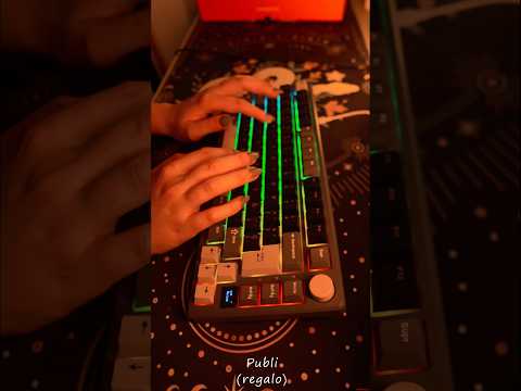 Publi (regalo) Royal Kludge RK-M75 ⌨️ #asmr #royalkludge #relax #keyboard #teclado #shorts