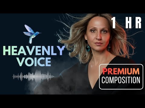 1 Hr Beautiful GAYATRI Mantra: New-Wave Piano Music for Relaxing, Meditation, Sleep (Woman Singing)