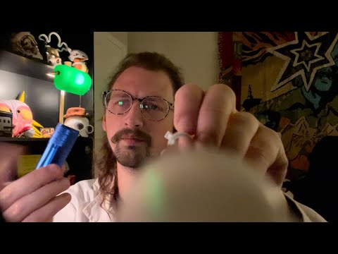 ASMR Cranial Nerve Exam w/Doctor Barber Roleplay (4 Minute Version)