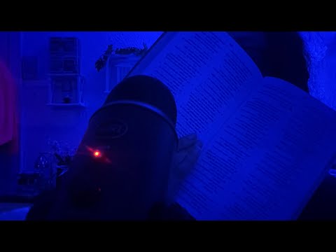 ASMR- READING THE BOOK OF JOB VERY CLICKY 📖✨