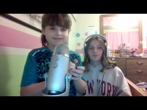 my brother tries asmr