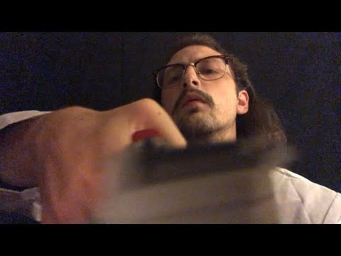 ASMR 1 Minute Chaotic Cranial Nerve Exam but it’s actually 4 Minutes