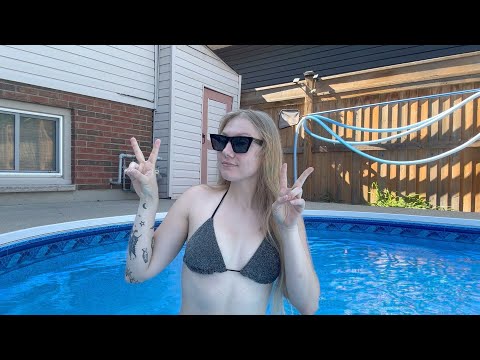 ASMR In The Pool!??