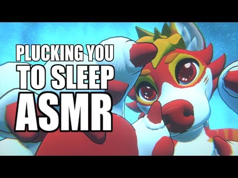 [Furry ASMR] Your FURRY BOYFRIEND plucks you to sleep 💤 (Whispering, Scratching, Tapping)