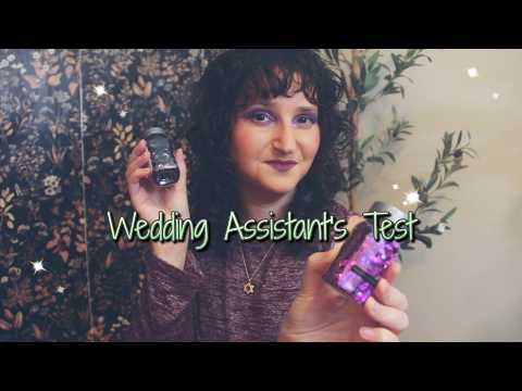 Wedding Assistant Does Your Assessment | ASMR
