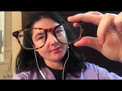 ASMR Getting Your FIRST Pair of Glasses 🤓 medical personal attention roleplay