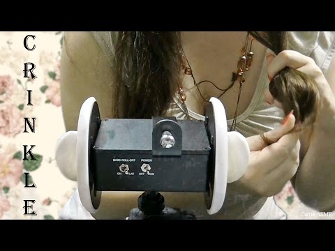 Crinkle All Around Me&You - 3Dio Binaural Ear to Ear ASMR