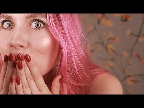 ASMR 💋 MOUTH SOUNDS: kissing, lip smacking, semi inaudible whisper, pop rocks + HAND SOUNDS