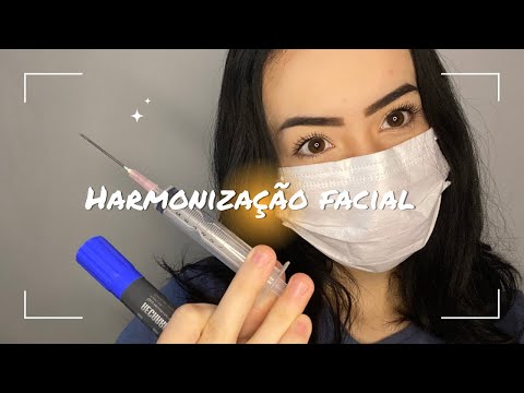 ASMR- HARMONIZAÇÃO FACIAL EM VOCÊ ✨❤️🫶🏻