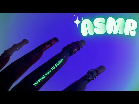 ASMR| Long Nails Tapping tingles | Fall Asleep in 5 minutes | Background Noise