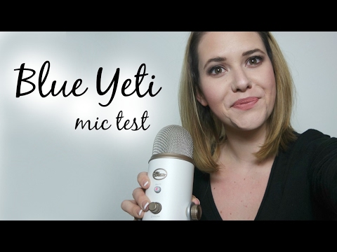 ASMR Blue Yeti Mic Test ♡ binaural trigger test | variety of sounds  ( German/deutsch)