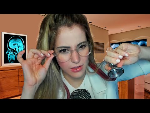 ASMR - EXAME COMPLETO DOS NERVOS CRANIANOS 🧠