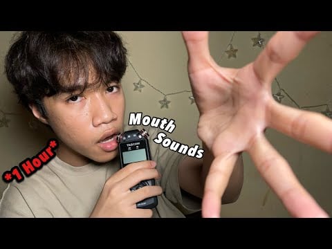 ASMR 1 Hour of Tascam Mouth Sounds
