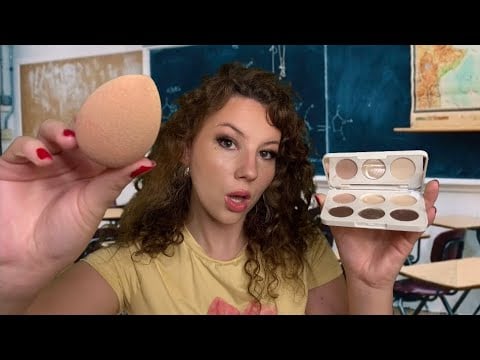 ASMR Rude Popular Girl Gives You A FULL Makeover In Class🤫(you become besties)🔐