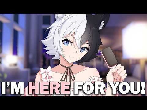 Childhood Friend Brushes Your Hair to Relax ASMR 🌸