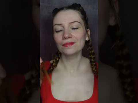 ASMR - Hair Brushing the Mic