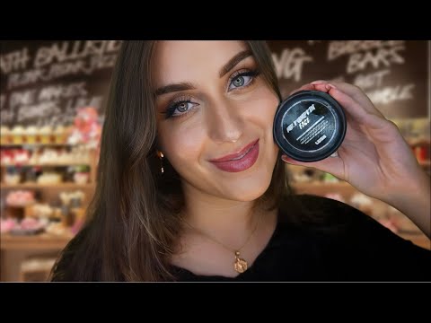 ASMR Deutsch Überfreundliche LUSH Mitarbeiterin berät dich 🌿 Beratung Roleplay Spa