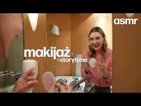 asmr po polsku • relaksujący makijaż i pielęgnacja na wieczór