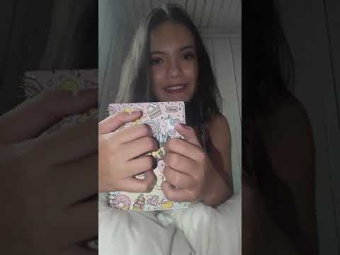 Asmr caseiro papelaria (meu material escolar) #higorgeousasmr