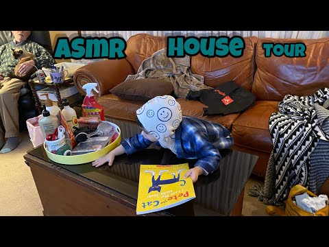 ASMR  House Tour : Kitty 🐱 Sounds, Nostalgic Sounds at Grandparents. ~ ASMR Sounds For Relaxation 