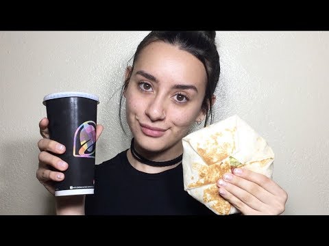 ASMR EN ESPAÑOL - COMIENDO TACO BELL