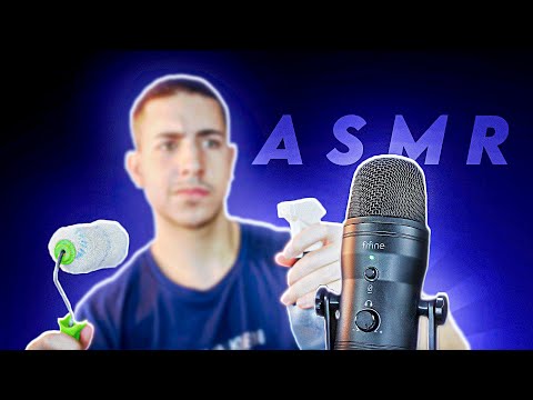 ASMR TESTANDO NOVOS ARREPIOS NO MICROFONE NOVO!