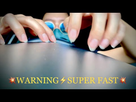 🚘FAST & AGGRESSIVE ASMR🚘 LET ME WAKE YOU UP! ASMR in car, Scratching, Visual Tingle, No Talking