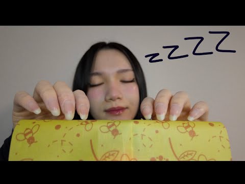 ASMR Beeswax Wraps Tapping, Scratching (No Talking)