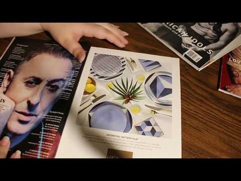 ASMR Magazine Flip-Through (READ DESCRIPTION)
