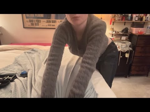Tucking you in to Sheet | Massage and Adjustments for Symmetry | ASMR role play 