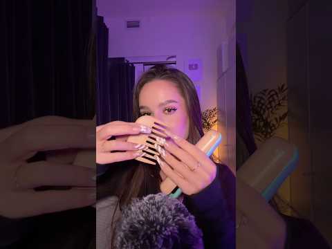 Wooden Hairstyle & hairplay ASMR 🫶🏻 Personal Attention #asmr #asmrvideo #asmrsounds #sleep