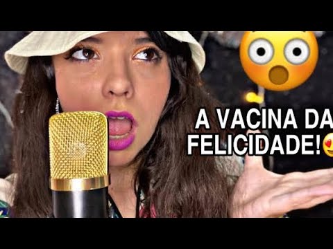 ASMR APLICANDO A VACINA DA FELICIDADE EM VOCÊ!