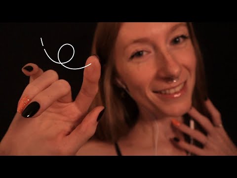 ASMR | Up-close word tracing & subtle mouth sounds for SLEEP 😴
