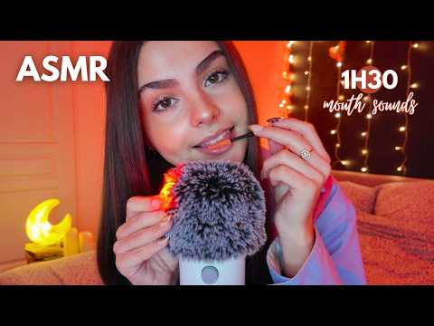 ASMR - EXTREMELY TINGLY MOUTH SOUNDS 👄 1H30 POUR T'ENDORMIR
