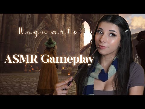 ASMR | Hogwarts Legacy Castle Exploration (whispered)