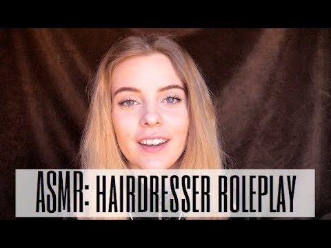 Asmr Haircut, Wash & Eyebrow Plucking l Roleplay