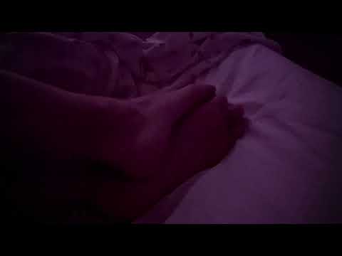 ASMR goodmorning sleepy feet in soft sheets