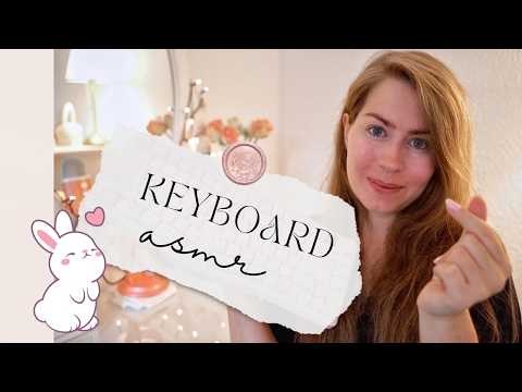 ASMR The CREAMIEST Keyboard Unboxing and Typing