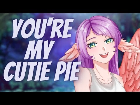 Harpy girlfriend smothers you with feathery cuddles (F4A) [ASMR] [Feathers] [Positive affirmations]
