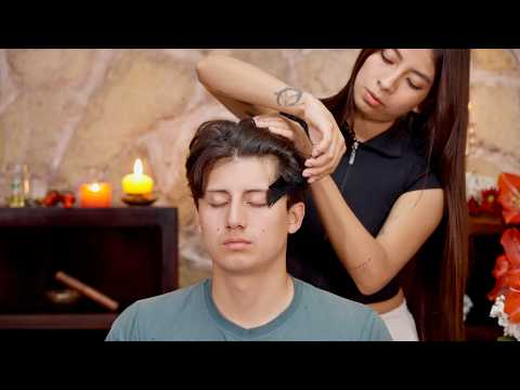 Alejandra whispers you to sleep in this ASMR relaxation massage 😴