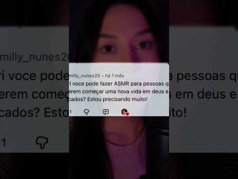 Veja aqui 👆🏻 #asmr #asmrvideo #asmreating  #oração #salmos #biblia #asmrshorts #asmrshortsvideo